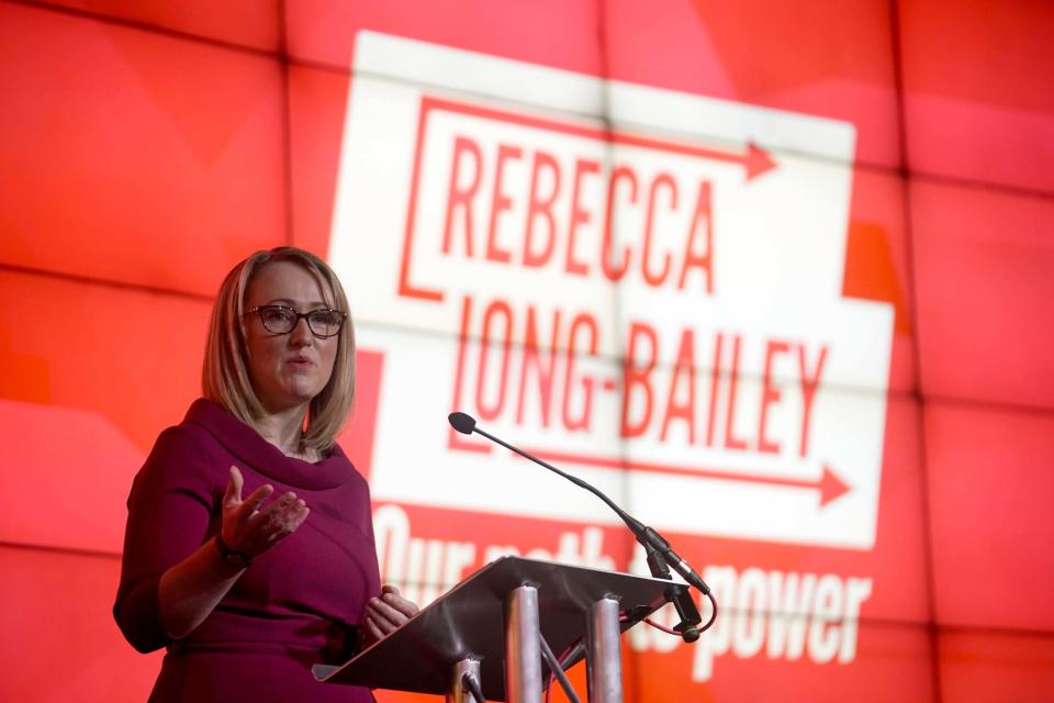 Labour MP Rebecca Long-Bailey (Getty Images)