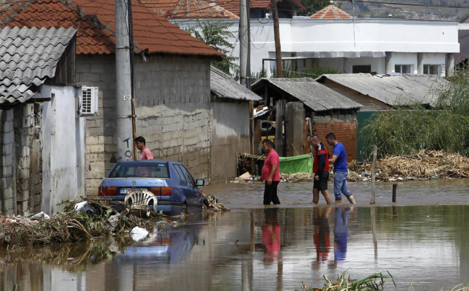 Macedonia hit by torrential rain and flooding