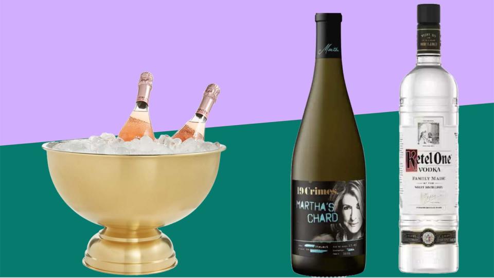 Martha Stewart says no Super Bowl Sunday celebration is complete without the right alcohol.
