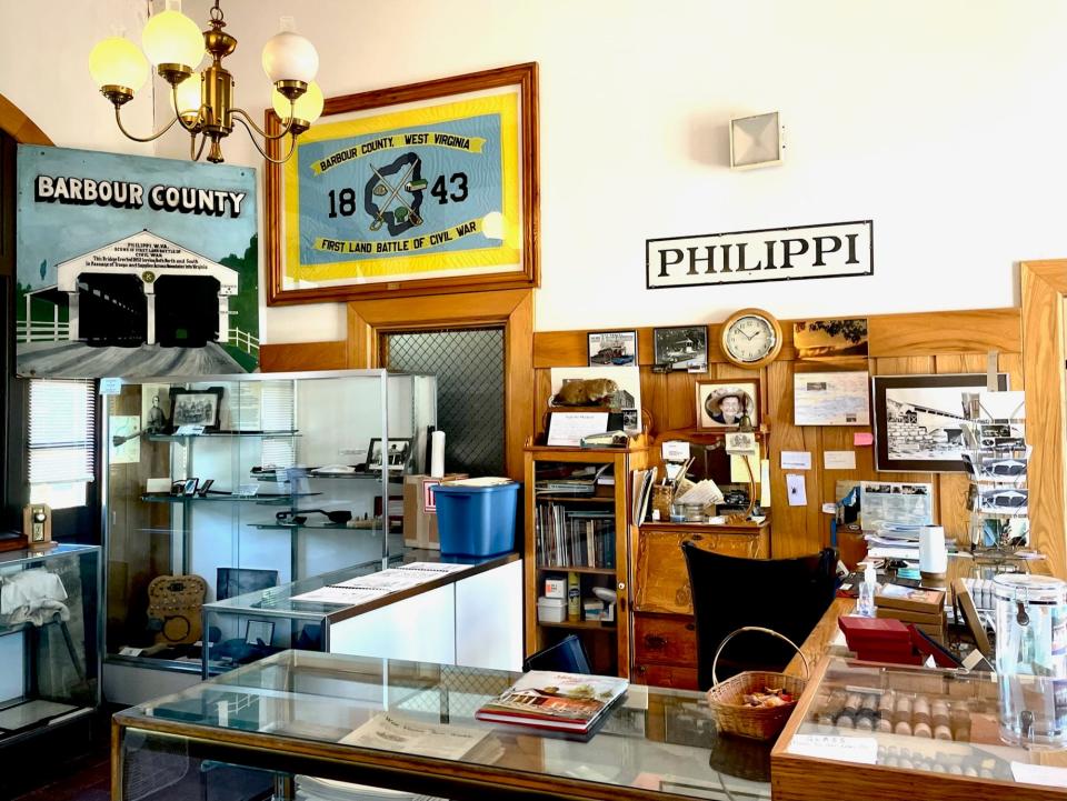 The small museum in Philippi holds a large amount of history.