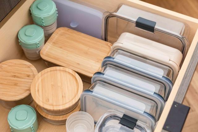 Moved to a new house and my wife organized the tupperware drawer