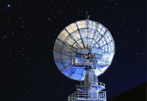 A giant dish at Vostochny Cosmodrome - Credit: GETTY