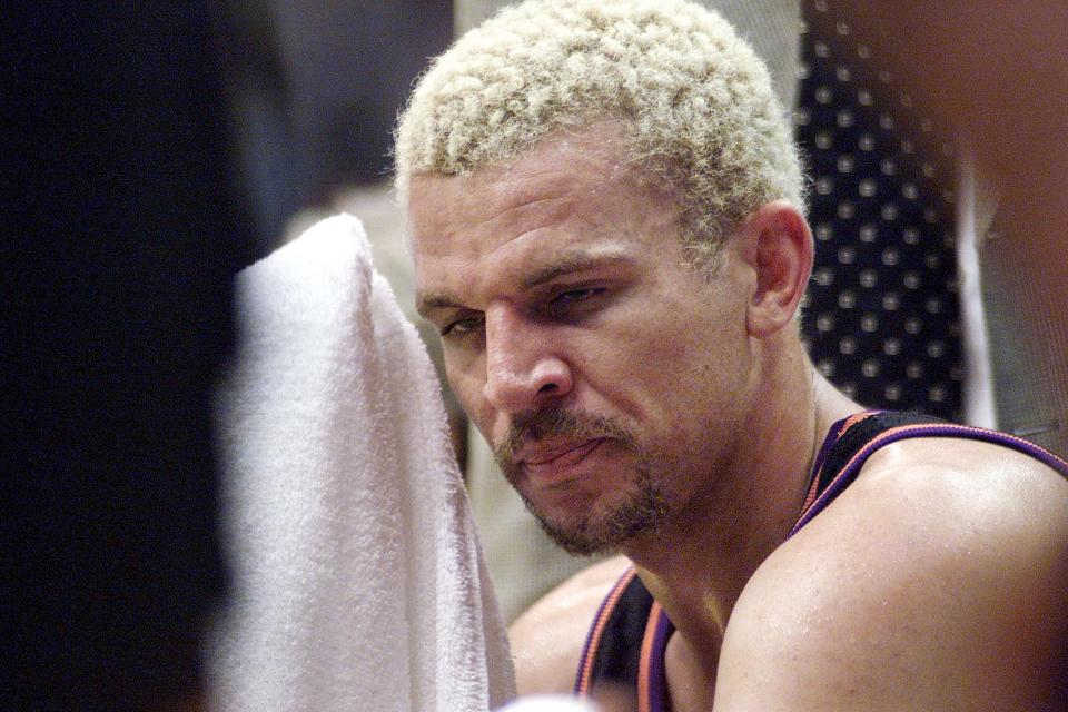 The Phoenix Suns version of Jason Kidd looked a lot different from the finished product. (Getty Images)