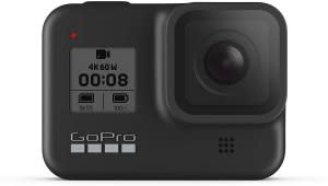 GoPro Hero 8 Action Camera with 12MP + Night Lapse Video and Rugged,  Waterproof Design, Black