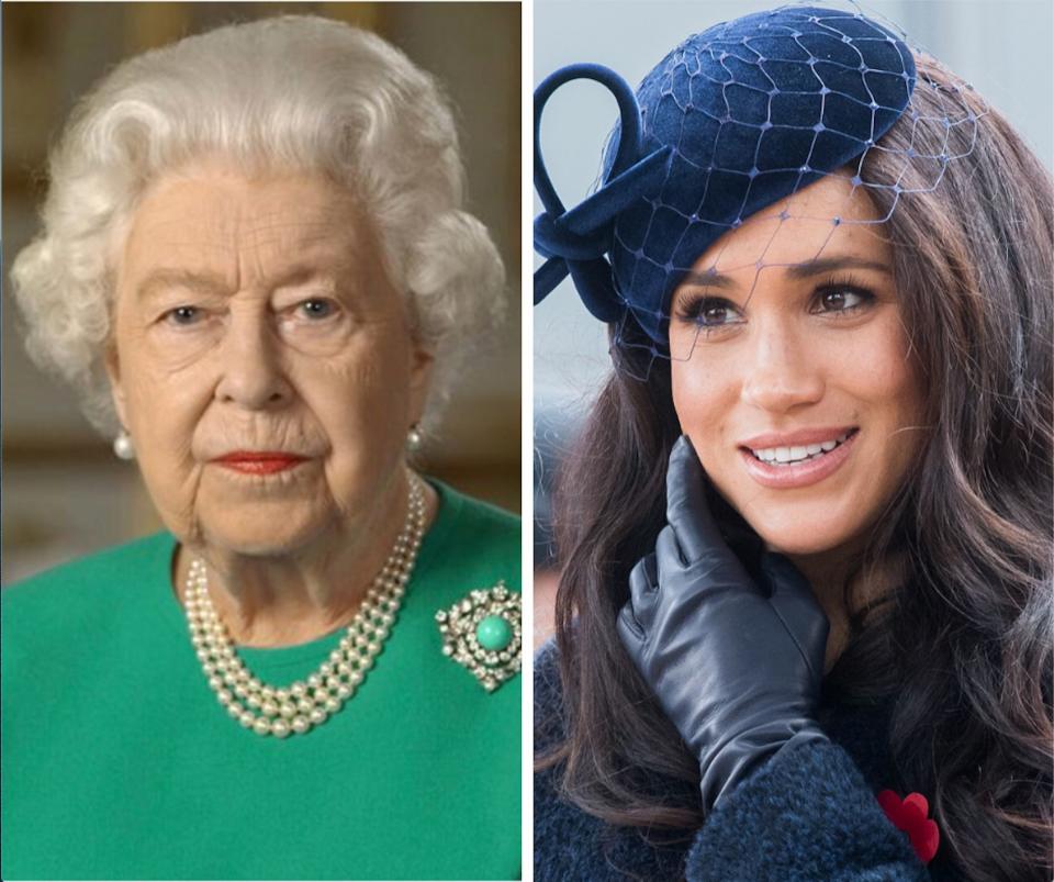 “We will be with our friends again; we will be with our families again; we will meet again," Queen Elizabeth II said in a speech. (Getty Images)