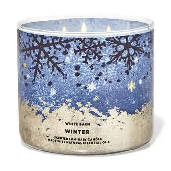 Bath & Body Works White Barn Winter Candle