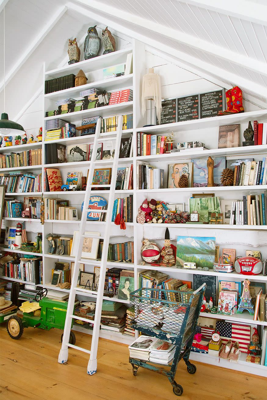 a white bookshelf ideas with unit storage