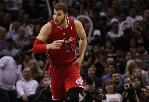 The injury-hit United States named its 12-man team basketball squad for the London Olympics Saturday, with Blake Griffin, pictured in May 2012, Andre Iguodala and James Harden nabbing the final three roster spots