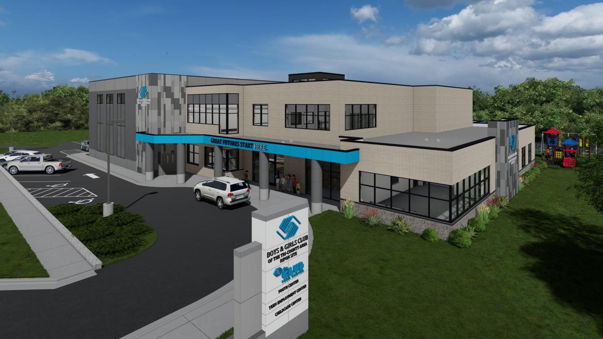 The Boys & Girls Club of the Tri-County Area broke ground on a Ripon facility April 30, with construction expected to finish in summer 2025.