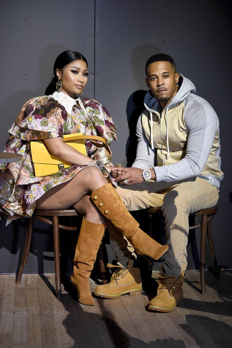 Nicki Minaj, Kenneth Petty (Dimitrios Kambouris / Getty Images )