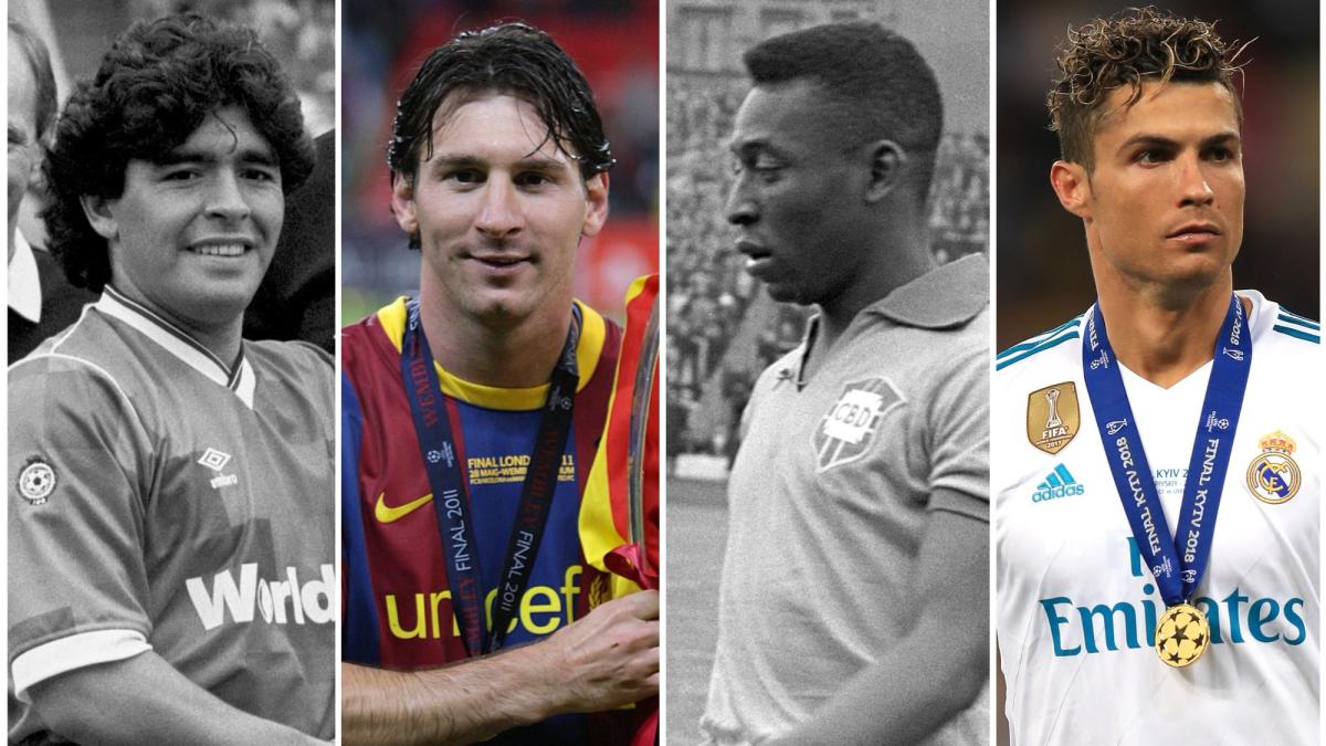 Maradona, Pele, Messi or Ronaldo – just who is football's greatest