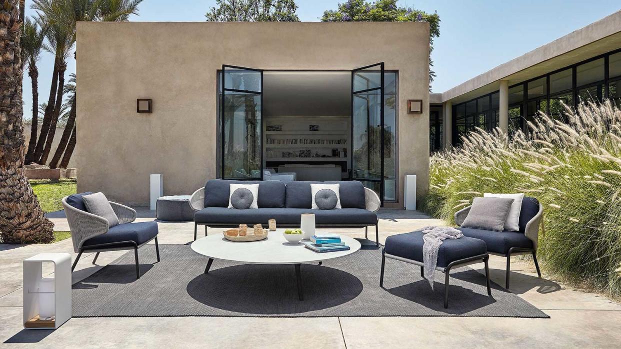  Amazon Prime outdoor furniture: modern furniture on patio 