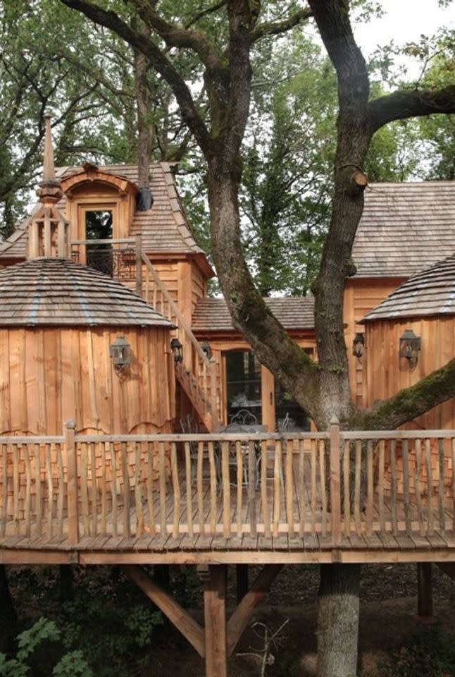 French Castle Treehouse