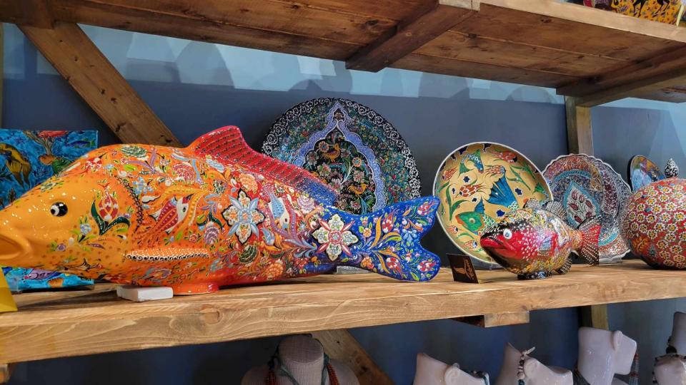 Artlantic, located at 317 N. Main St., sells hand-made Turkish art pieces as well as jewelry and purses. It opened in the summer of this year.