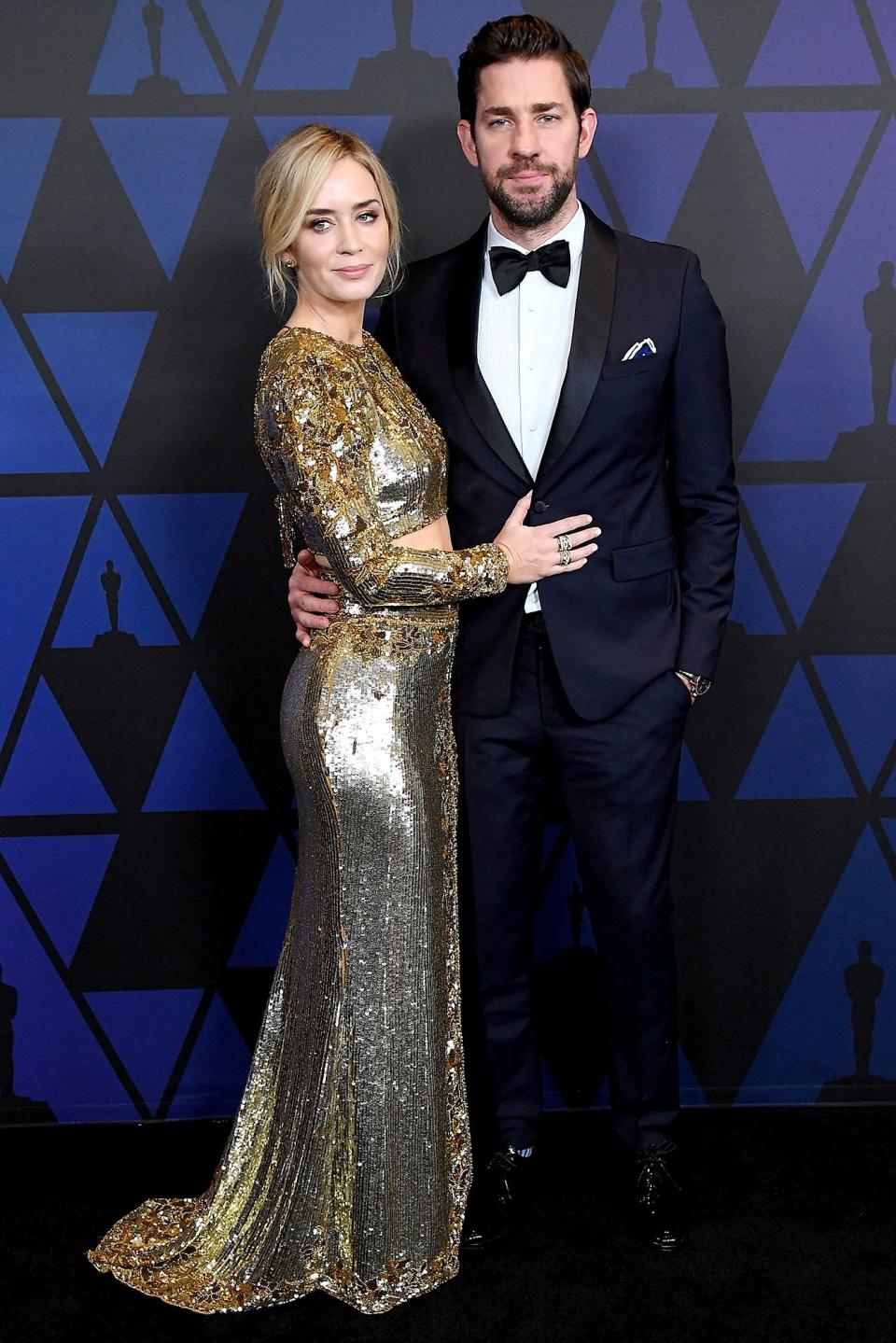 Emily Blunt and John Krasinski