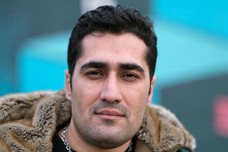 Iranian asylum seeker Fardin Gholami poses for a photograph in Liverpool, Britain January 14, 2019. REUTERS/Andrew Yates