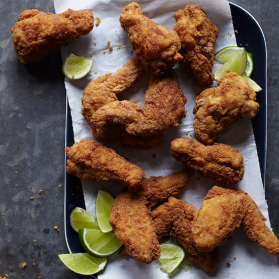 Curry Fried Chicken Wings