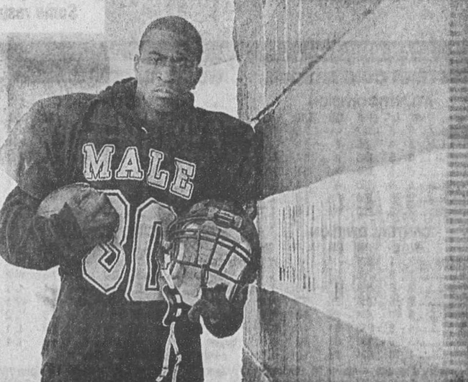 Former Male running back Chris Barclay helped the Bulldogs win a Class 4A state championship in 2000. Following a record-setting playing career at Wake Forest, he became a coach, which has brought him back to Louisville as the Cardinals' new running backs coach.