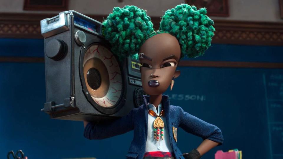 Wendell & Wild trailer reveals its hero Kat with a creepy boombox
