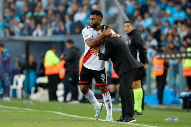 Miguel Borja es el futbolista que Gallardo más necesita recuperar para River