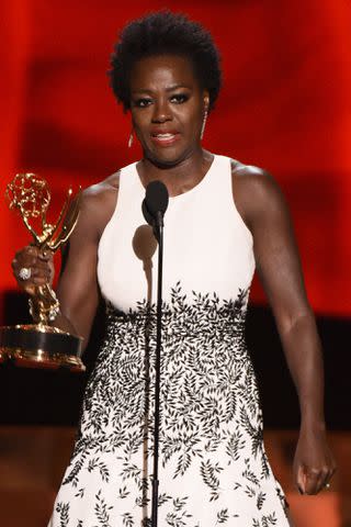 <p>FOX/FOX Image Collection via Getty</p> Viola Davis at the 2015 Emmys