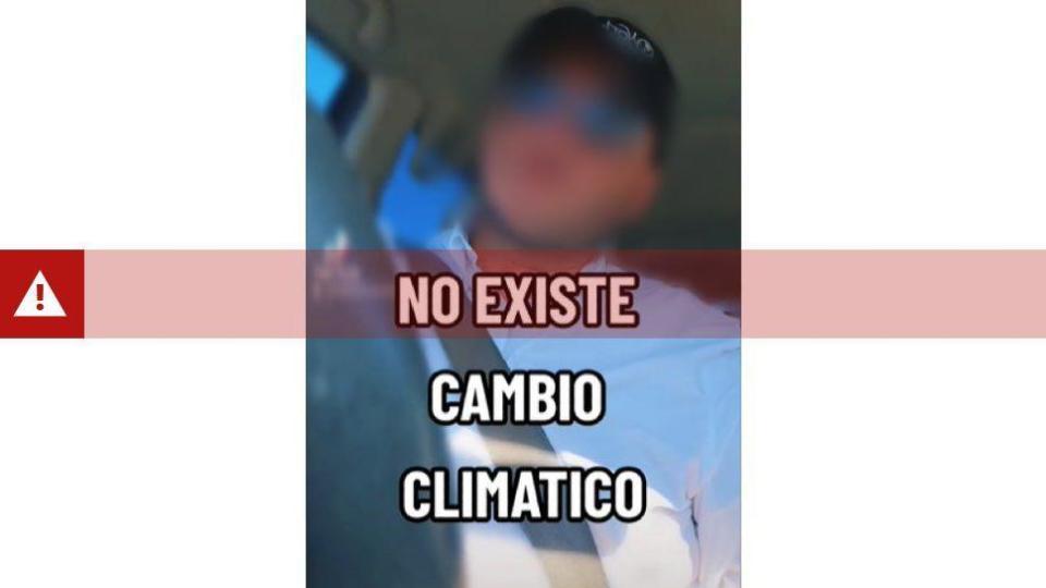 Captura de pantalla de vídeo en TikTok 