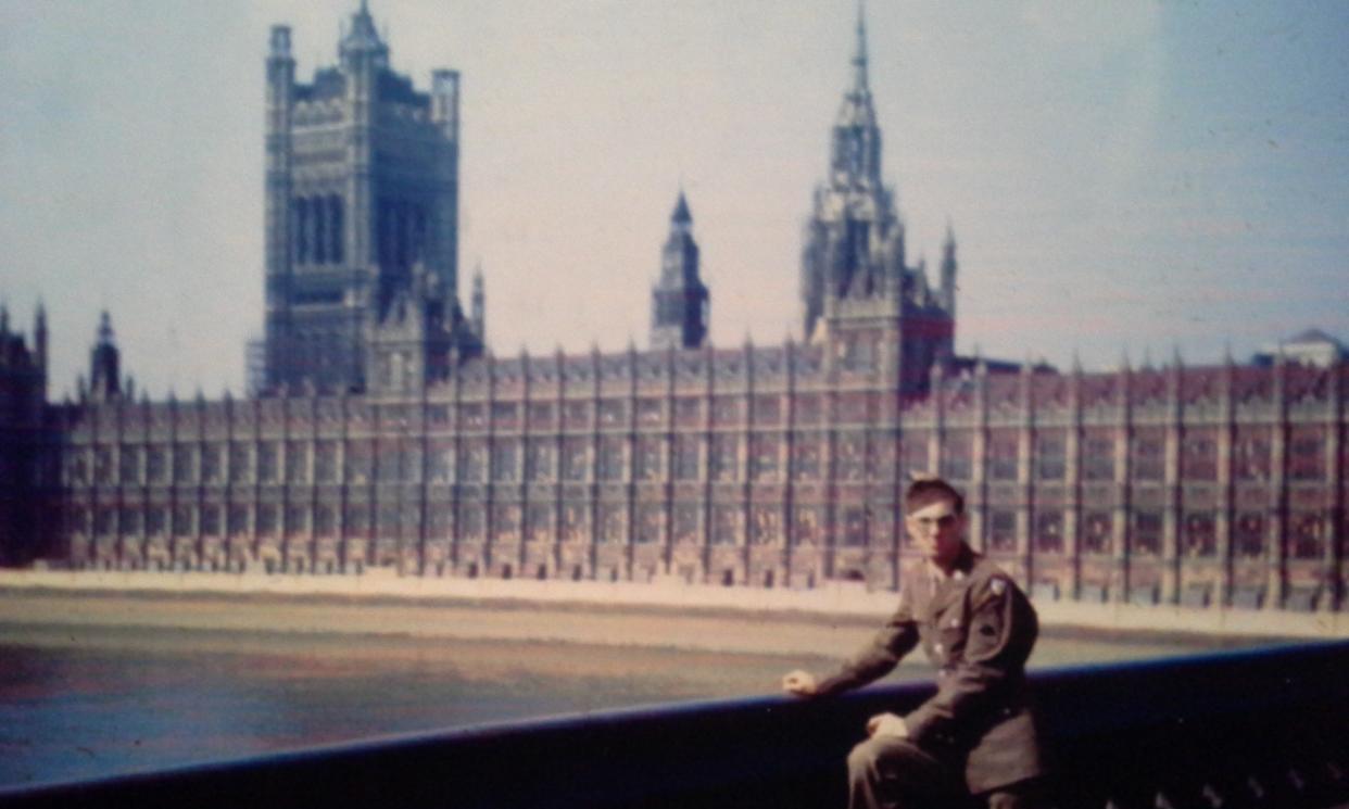 Justin Jones of Lubbock visited London during his time serving in the European theater of World War II.