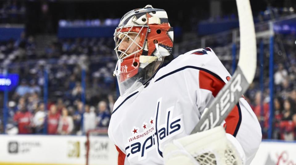 The Washington Capitals traded goalie Philipp Grubauer to the Colorado Avalanche ahead of the first round of the NHL Draft in June.