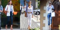 <p><strong>Who: </strong>Jessica Alba, Alessandra Ambrosio, Rosie Huntington-Whitely</p><p><strong>Affordable Fashion Find: Rails</strong> shirt, $138, <a rel="nofollow noopener" href="http://www.railsclothing.com/products/elle-blue-white-stripe" target="_blank" data-ylk="slk:railsclothing.com;elm:context_link;itc:0;sec:content-canvas" class="link ">railsclothing.com</a>. </p><p><strong>Why We Love It: </strong>This celebrity-favorite button down is light enough to layer into any look this summer-wear it under a blazer like Jessica Alba, tucked into skinny jeans like Rosie Huntington-Whitely or keep it open like Alessandra Ambrosio. </p>