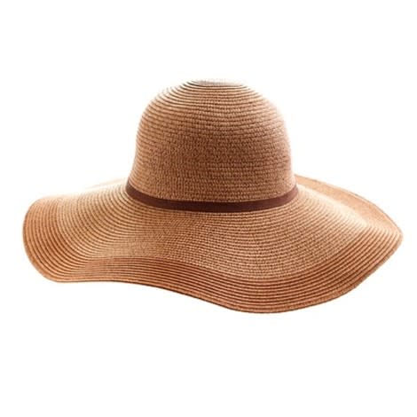 Two-Tone Straw Hat 