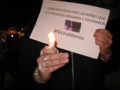 <p>Marcha en reclamo de justicia por el asesinato de la niña Yuliana en Bogotá, Colombia. (Jenny Rozzo) </p>