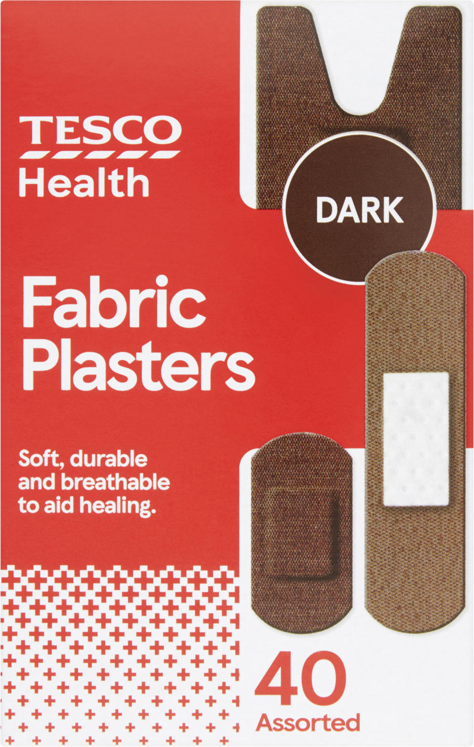 The plasters come in three different skin tones (Tesco/PA)