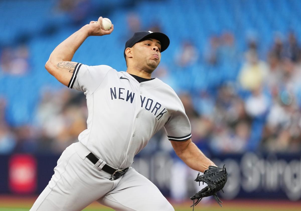 NY Yankees pitcher suspended for season under MLB's domestic violence  policy 