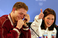 <p>At the 2002 Winter Games, French judge Marie-Reine Le Gougne awarded Russian pairs figure skaters Yelena Berezhnaya and Anton Sikharulidze enough points to edge Canadians Jamie Salé and David Pelletier for the gold, despite everyone else seeing it the other way around. Eventually, Le Gougne admitted it was a plot to award Russia gold in one event and France gold in another. After the revelation, Salé and Pelletier (pictured) were awarded the gold. Le Gougne was suspended indefinitely. </p>