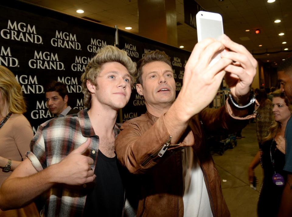 Niall Horan and Ryan Seacrest