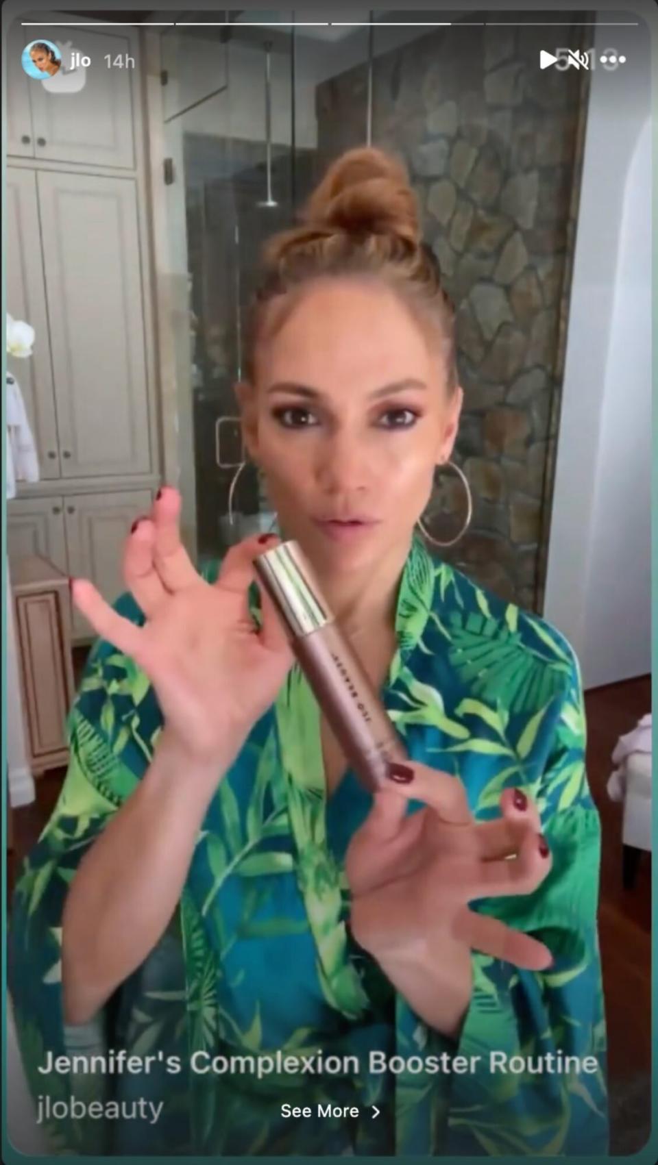 Jennifer Lopez Beauty Routine
