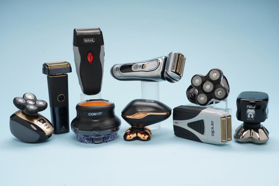 A selection of the top bald head shavers