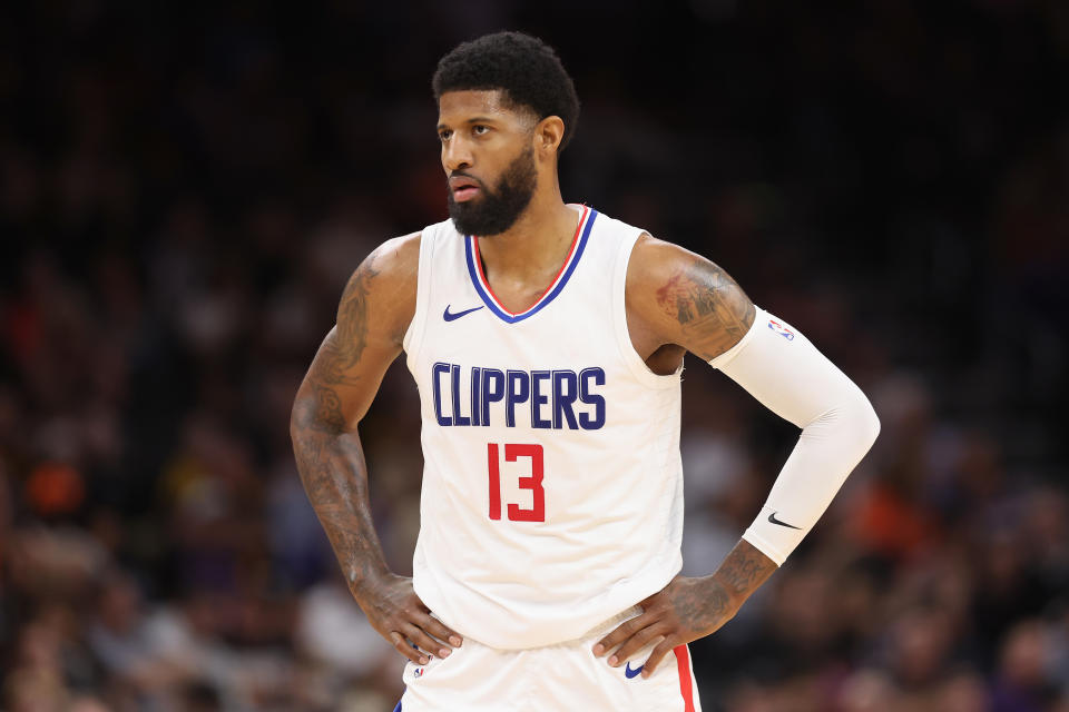 Paul George's time with the Los Angeles Clippers is done. (Christian Petersen/Getty Images)