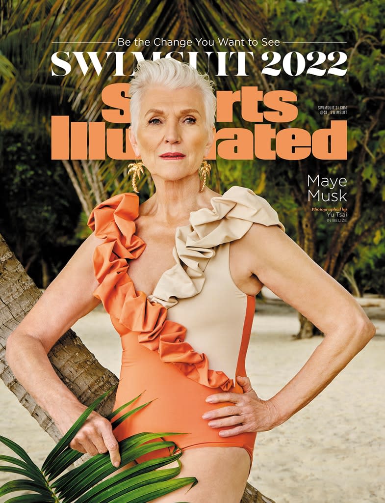 Maye Musk, Sports Illustrated Swimsuit Cover, WEB EMBARGO 5/16/22 1PM EST