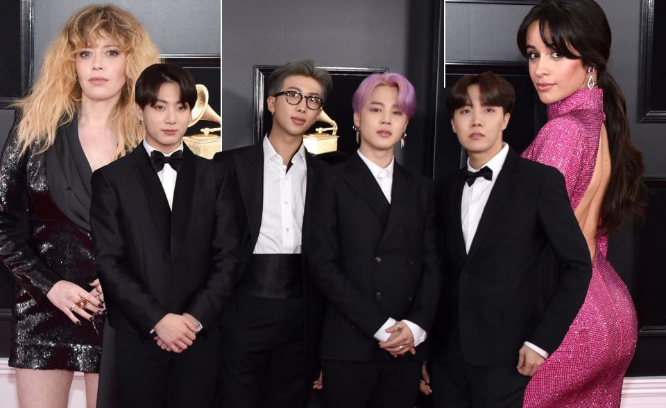 Grammys 2019: BTS, Natasha Lyonne, Camila Cabello and more stun on the red carpet