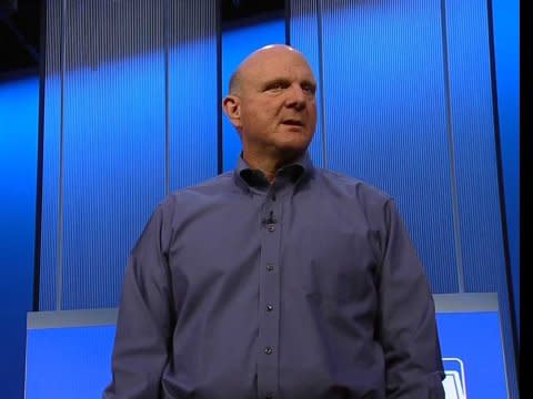 Microsoft Build Event Steve Ballmer