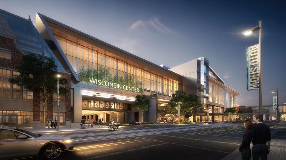 The expanding Wisconsin Center convention facility will be renamed Baird Center.
