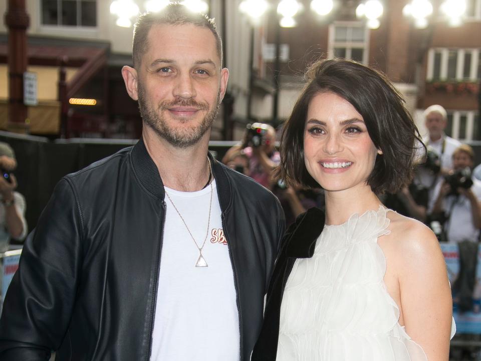 Tom Hardy and Charlotte Riley