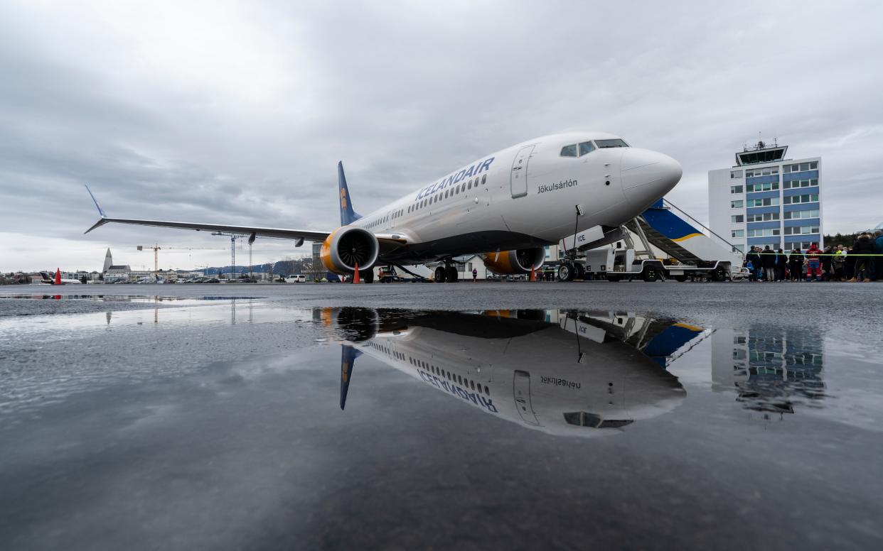 Icelandair becomes the latest to welcome a brand new 737 MAX - @Pall Jokull