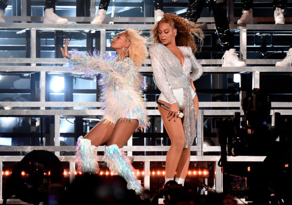 Beyoncé had another disaster during her second weekend at Coachella. Source: Getty