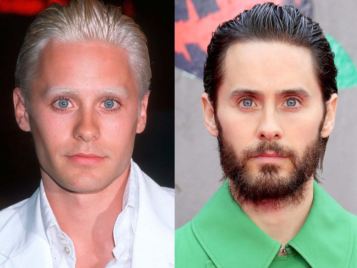 jared leto fight club thjen and now