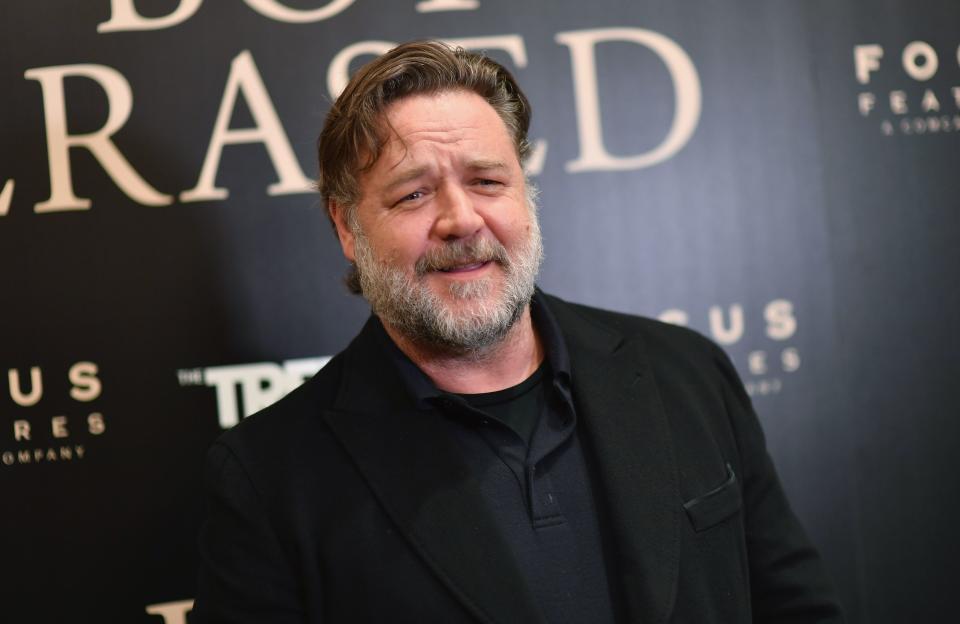 Russell Crowe se robaba nuestra atención completa cada vez que aparecía en pantalla en 'Corazón borrado'. (Foto de Angela Weiss/AFP/Getty Images)