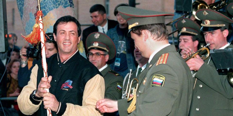 Sylvester Stallone Russia