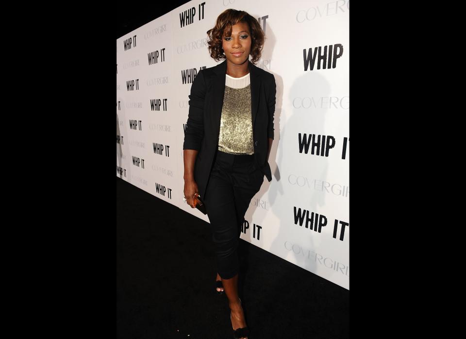 Looking dope at the premiere of "Whip It" in Los Angeles, California. 