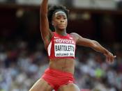 Tianna Bartoletta sprang in Peking am weitesten. Foto: Franck Robichon